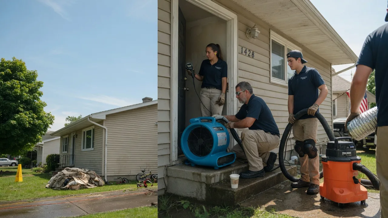 Water Damage Restoration in Martinton, IL near me